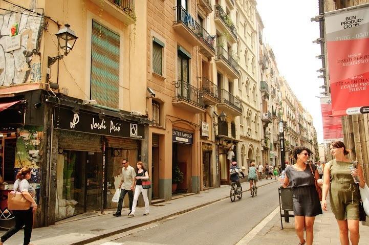 Center-Ramblas Guest House Barcelona Eksteriør bilde